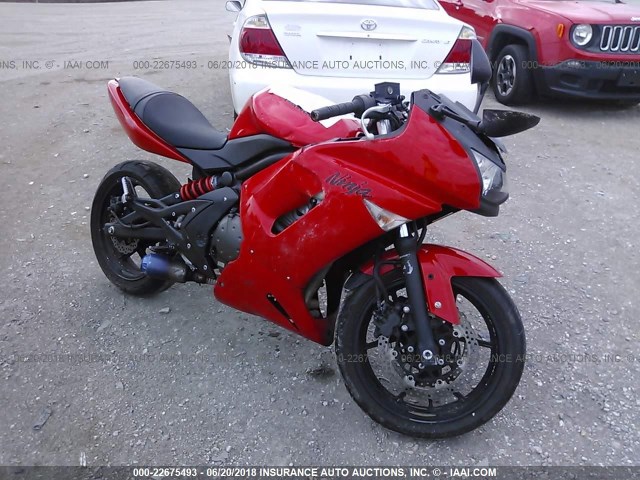 JKAEXEA138A037954 - 2008 KAWASAKI EX650 A Qırmızı foto 1