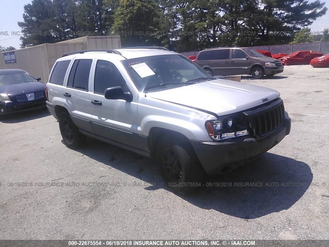1J4GW48S24C228137 - 2004 JEEP GRAND CHEROKEE LAREDO/COLUMBIA/FREEDOM 银色 照片 1