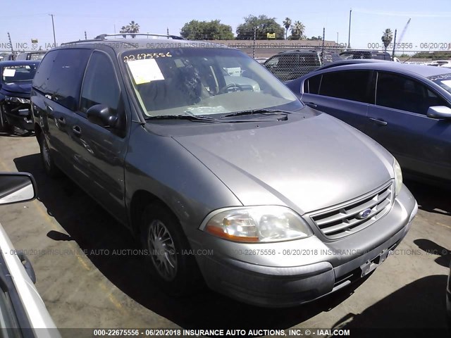 2FMZA5145XBA80676 - 1999 FORD WINDSTAR LX TEAL photo 1