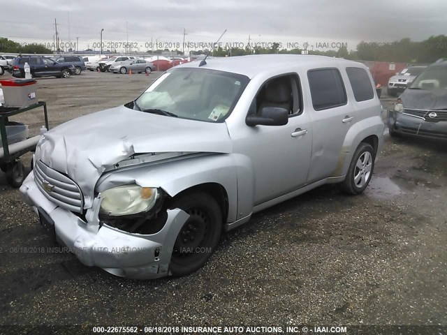 3GNCA13B29S612470 - 2009 CHEVROLET HHR LS SILVER photo 2