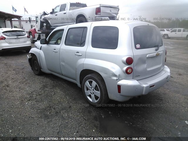 3GNCA13B29S612470 - 2009 CHEVROLET HHR LS SILVER photo 3
