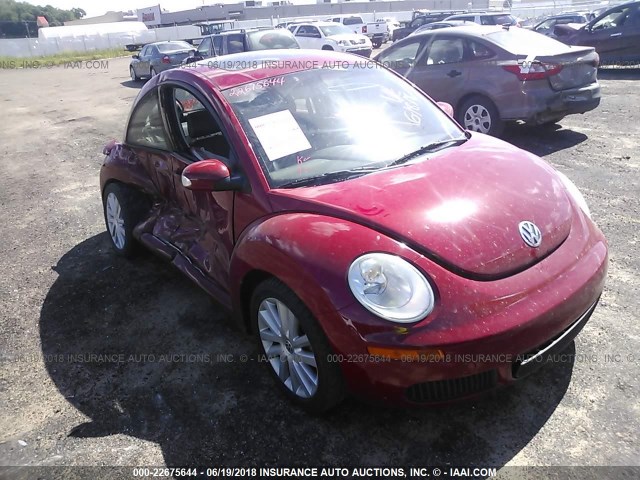 3VWRW31CX8M526819 - 2008 VOLKSWAGEN NEW BEETLE S/SE RED photo 1