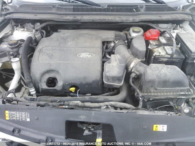 1FM5K7F89DGC80094 - 2013 FORD EXPLORER LIMITED თეთრი ფოტო 10