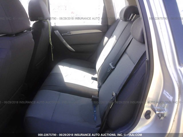KL1TD66E79B615404 - 2009 CHEVROLET AVEO LS/LT 银色 照片 8