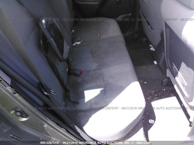 2T1KR32E37C674717 - 2007 TOYOTA COROLLA MATRIX XR GRAY photo 8