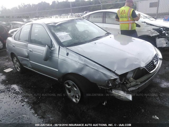 3N1CB51DX3L785773 - 2003 NISSAN SENTRA XE/GXE SILVER photo 1