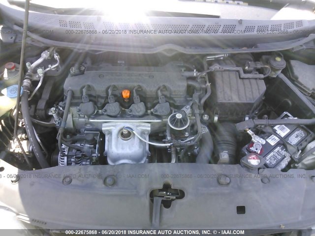 2HGFG12868H540377 - 2008 HONDA CIVIC EX 黑色 照片 10