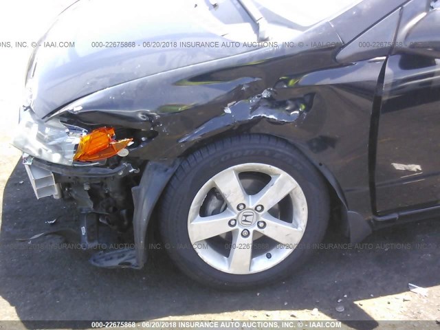 2HGFG12868H540377 - 2008 HONDA CIVIC EX 黑色 照片 6