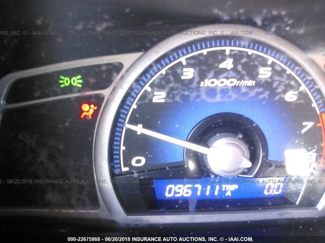 2HGFG12868H540377 - 2008 HONDA CIVIC EX 黑色 照片 7