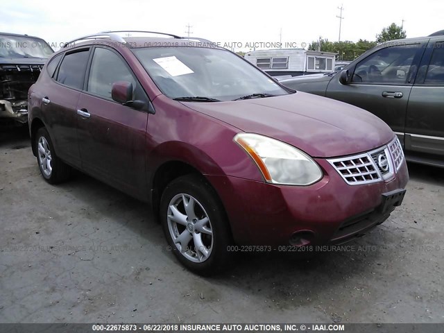 JN8AS5MT2AW009026 - 2010 NISSAN ROGUE S/SL/KROM RED photo 1