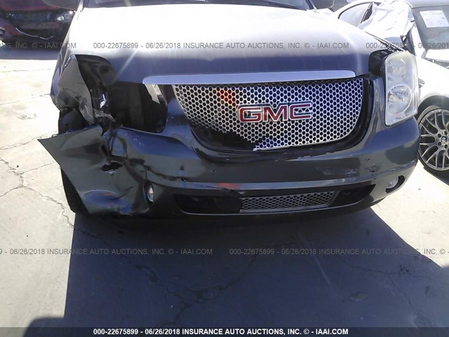 1GKFK668X7J296237 - 2007 GMC YUKON XL DENALI Light Blue photo 6