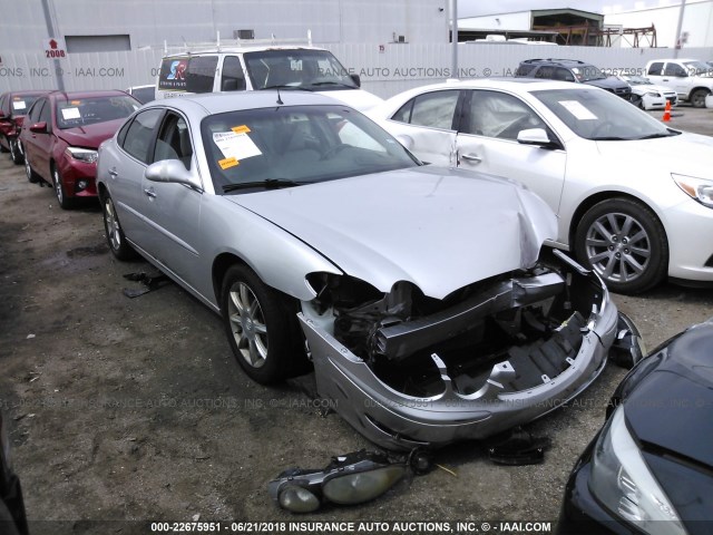 2G4WE537651267085 - 2005 BUICK LACROSSE CXS SILVER photo 1