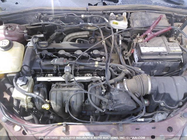 1FAHP37N97W343520 - 2007 FORD FOCUS ZX5/S/SE/SES 栗色 照片 10