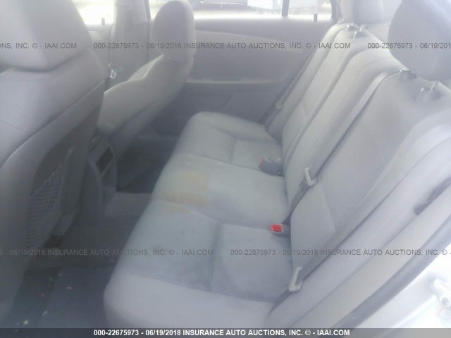 1G1ZA5E07AF289122 - 2010 CHEVROLET MALIBU LS SILVER photo 8