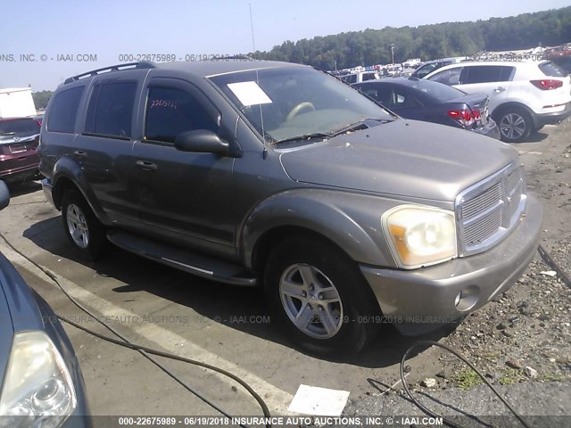 1D4HD48N36F123394 - 2006 DODGE DURANGO SLT GOLD photo 1