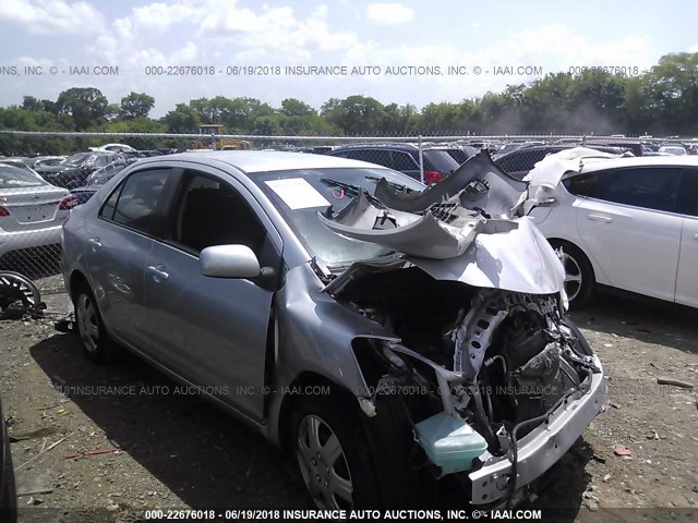 JTDBT4K35CL037790 - 2012 TOYOTA YARIS 银色 照片 1