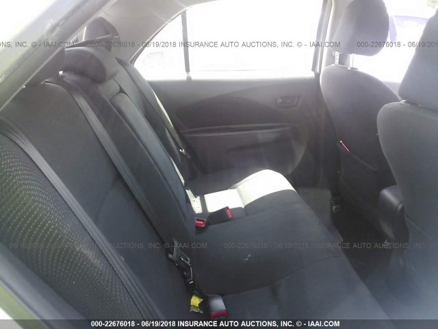 JTDBT4K35CL037790 - 2012 TOYOTA YARIS 银色 照片 8