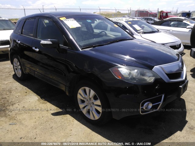 5J8TB2H21BA001178 - 2011 ACURA RDX BLACK photo 1