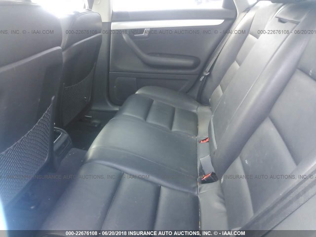 WAUDF78E57A228098 - 2007 AUDI A4 2.0T QUATTRO GRAY photo 8