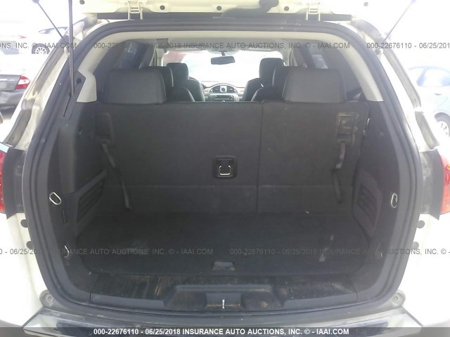 5GALVBED4AJ210197 - 2010 BUICK ENCLAVE CXL თეთრი ფოტო 6