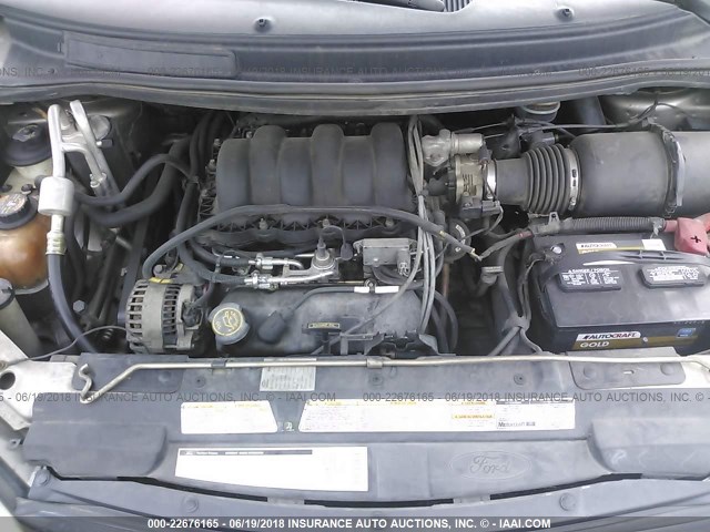 2FMDA5346YBC24471 - 2000 FORD WINDSTAR SEL TAN photo 10