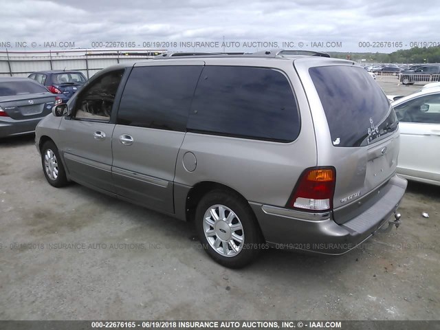 2FMDA5346YBC24471 - 2000 FORD WINDSTAR SEL TAN photo 3