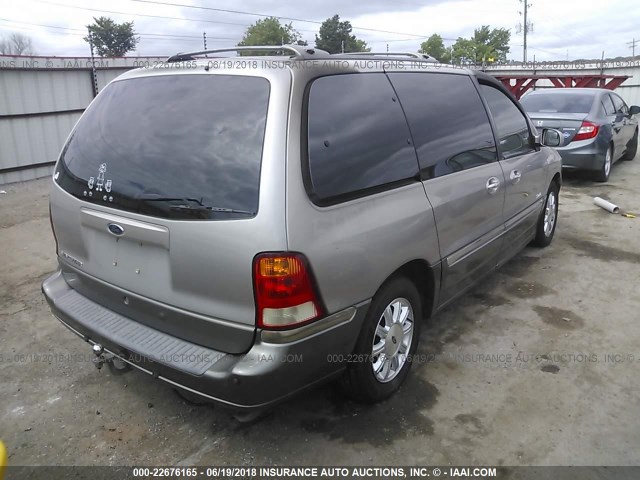 2FMDA5346YBC24471 - 2000 FORD WINDSTAR SEL TAN photo 4