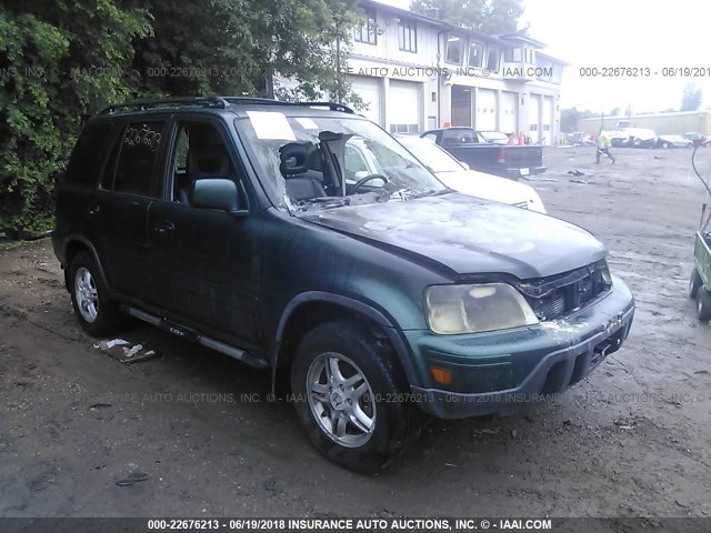 JHLRD18741S012678 - 2001 HONDA CR-V SE/LE GREEN photo 1