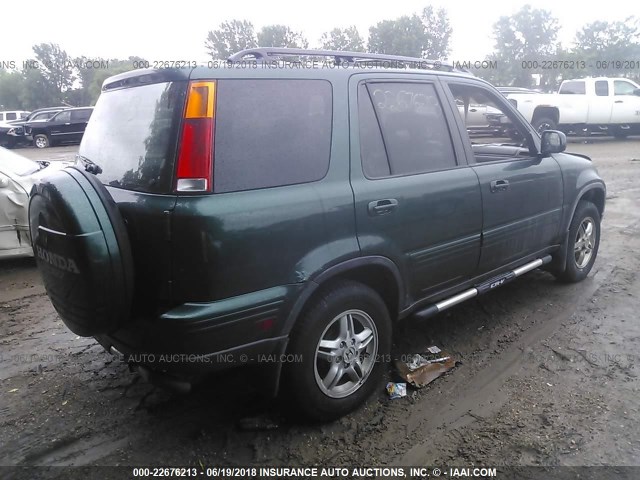 JHLRD18741S012678 - 2001 HONDA CR-V SE/LE GREEN photo 4