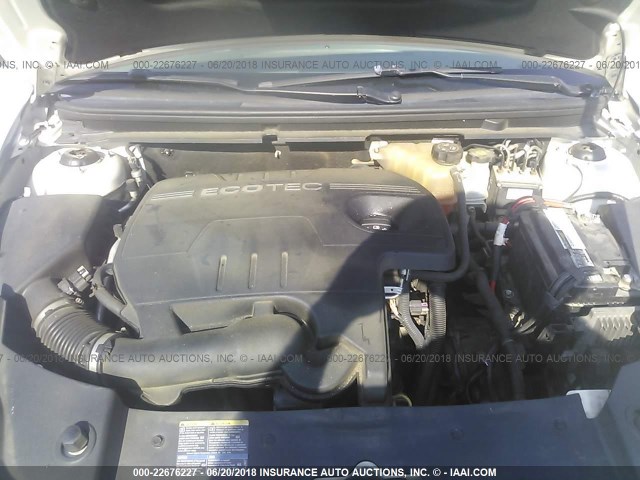 1G1ZH57B48F186633 - 2008 CHEVROLET MALIBU 1LT 白色 照片 10