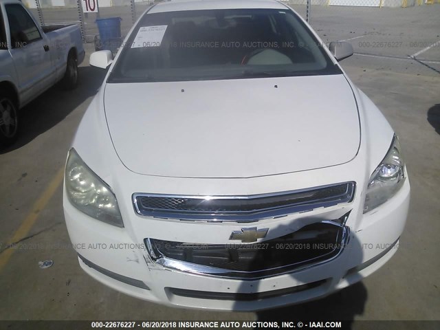 1G1ZH57B48F186633 - 2008 CHEVROLET MALIBU 1LT 白色 照片 6