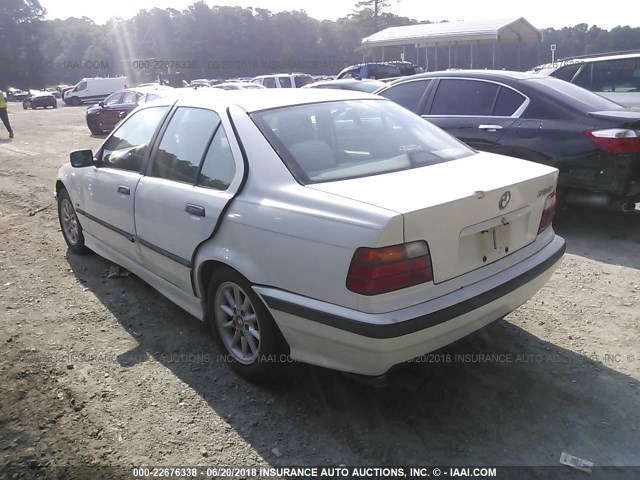 WBACD4326WAV63480 - 1998 BMW 328 I AUTOMATIC WHITE photo 3