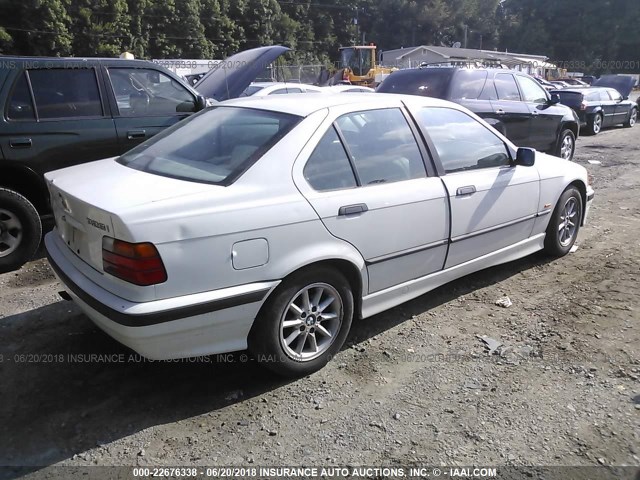 WBACD4326WAV63480 - 1998 BMW 328 I AUTOMATIC WHITE photo 4