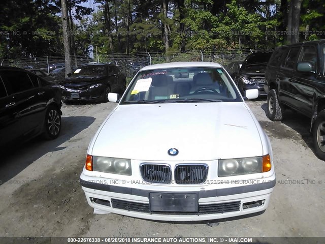 WBACD4326WAV63480 - 1998 BMW 328 I AUTOMATIC WHITE photo 6