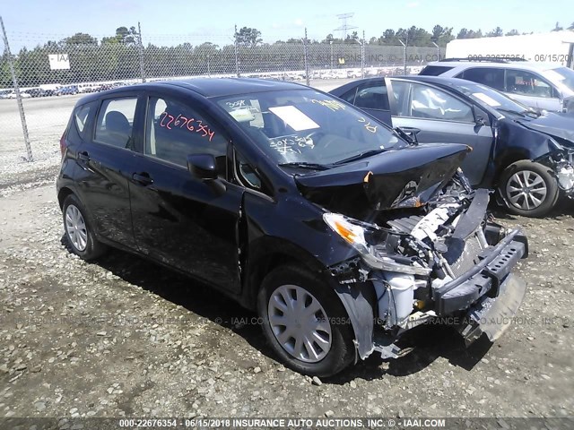 3N1CE2CP6FL381130 - 2015 NISSAN VERSA NOTE S/S PLUS/SV/SL/SR BLACK photo 1