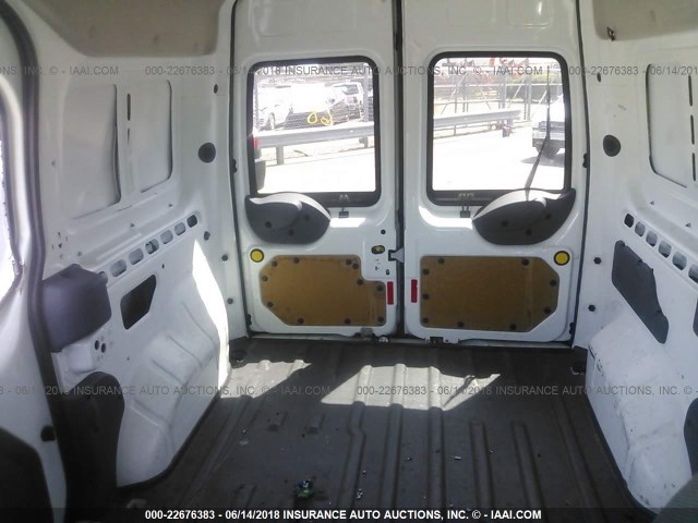 NM0LS6BN3DT142928 - 2013 FORD TRANSIT CONNECT XLT WHITE photo 8