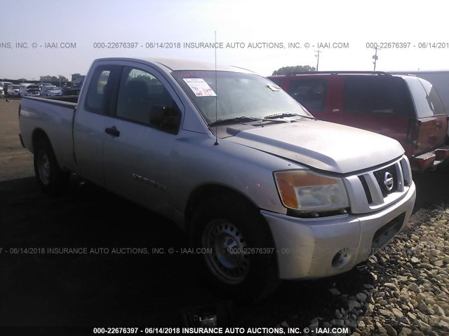 1N6BA06C98N336362 - 2008 NISSAN TITAN XE/SE/LE/PRO-4X SILVER photo 1