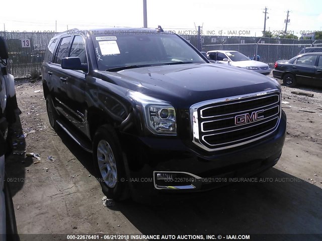 1GKS1BKC7HR206050 - 2017 GMC YUKON SLT BLACK photo 1