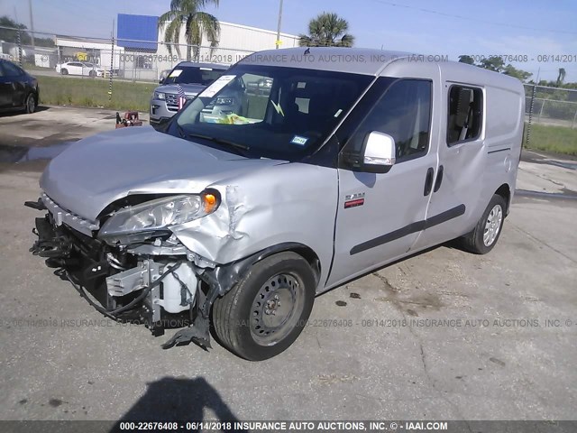 ZFBERFBT7G6C42285 - 2016 RAM PROMASTER CITY SLT 银色 照片 2