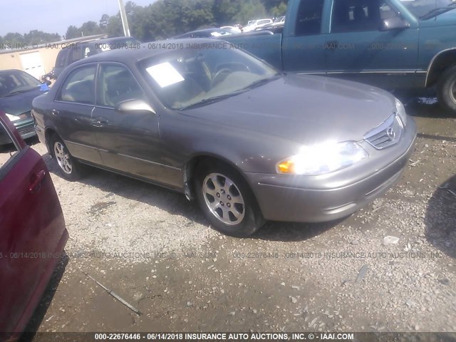 1YVGF22C625304241 - 2002 MAZDA 626 LX Pewter photo 1