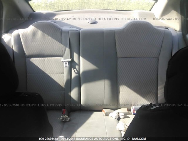 1G8AJ55F072124443 - 2007 SATURN ION LEVEL 2 MAROON photo 8