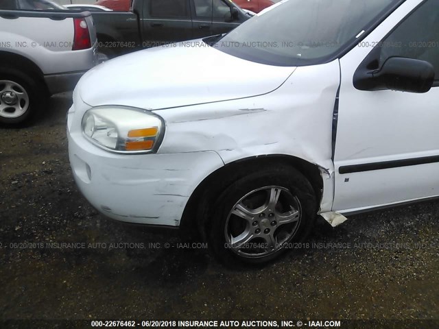 1GNDV23W18D159491 - 2008 CHEVROLET UPLANDER LS WHITE photo 6