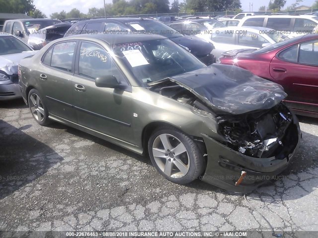 YS3FH46U061031474 - 2006 SAAB 9-3 AERO GREEN photo 1