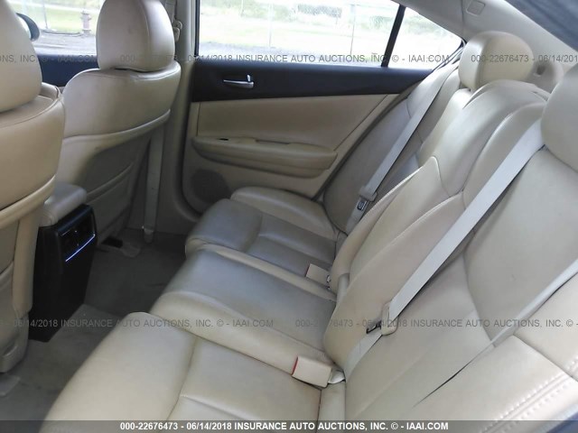 1N4AA51E79C834177 - 2009 NISSAN MAXIMA S/SV WHITE photo 8