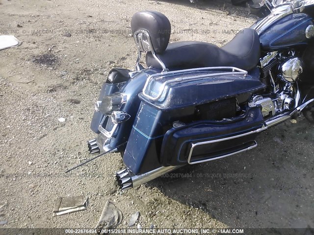 1HD1FCW13YY638324 - 2000 HARLEY-DAVIDSON FLHTCUI BLUE photo 6