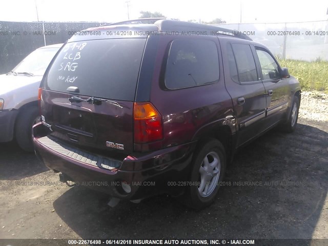 1GKET16S836199624 - 2003 GMC ENVOY XL მუქწითელი ფოტო 4