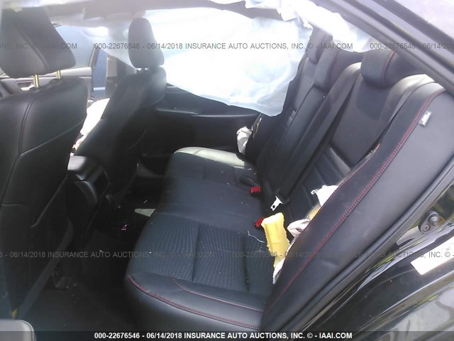 4T1BF1FK7FU972939 - 2015 TOYOTA CAMRY LE/XLE/SE/XSE BLACK photo 8