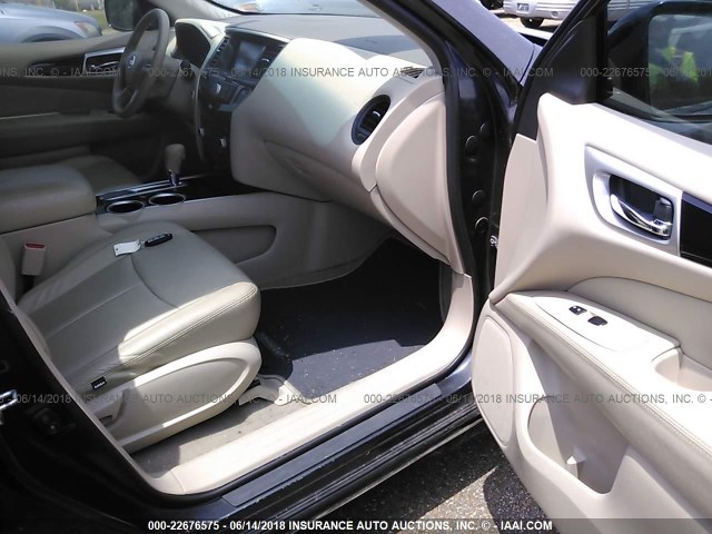 5N1AR2MN9EC721690 - 2014 NISSAN PATHFINDER S/SV/SL/PLATINUM 蓝色 照片 5