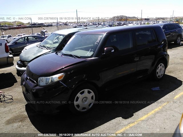 JTLZE4FE9CJ021161 - 2012 TOYOTA SCION XB მუქწითელი ფოტო 2