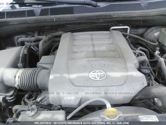 5TDBY68A88S001181 - 2008 TOYOTA SEQUOIA LIMITED BLACK photo 10